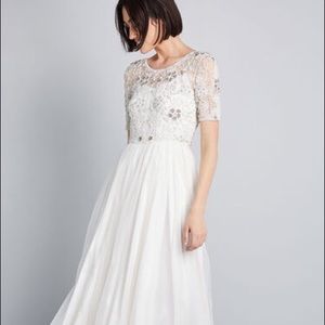 Modcloth Everlasting Romance Maxi Wedding Dress